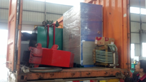 pipe bending machine  shipped to Chile