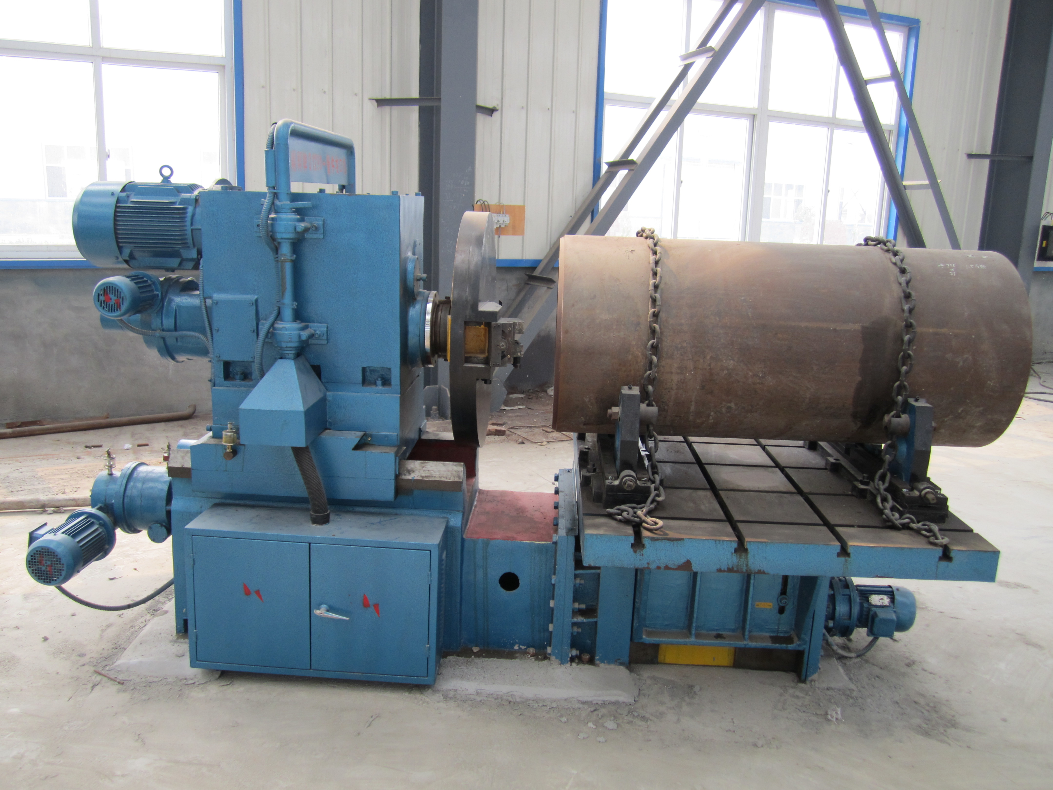 pipe beveling machine